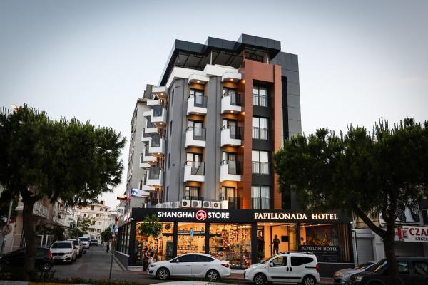 Nella foto è visibile l'oggetto PAPİLLONADA HOTEL situato nella città di Aydın.
