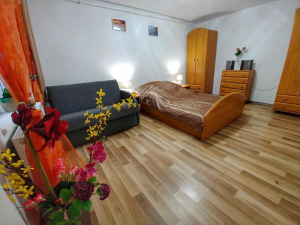 A la foto es mostra l'objecte Domek nad morzem Wisełka situat a la ciutat de Wisełka.