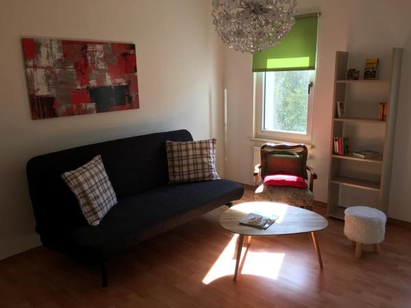 Nella foto è visibile l'oggetto Ferienwohnung über dem Ilmpark situato nella città di Weimar.