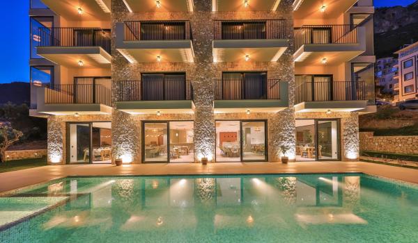 A la foto es mostra l'objecte Carruba Boutique Hotel situat a la ciutat de Kas.