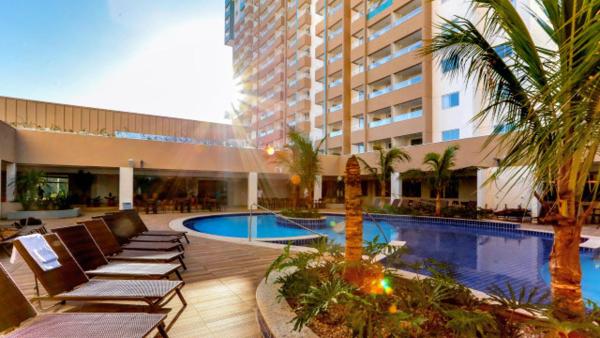 På billedet ses objektet Apartamento em Resort de Olimpia beliggende i byen Olímpia.