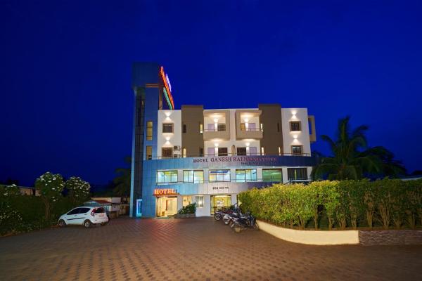 Na zdjęciu widoczny jest obiekt Hotel Ganeshratna Executive Kolhapur położony w mieście Kolhapur.