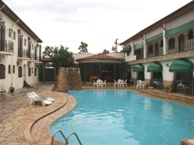 På billedet ses objektet Hotel Chalé São Jorge beliggende i byen Aparecida.