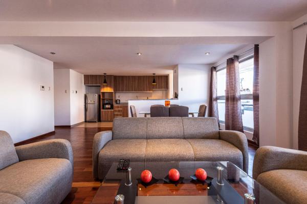 Na fotografii je vidět objekt El Triunfo Apartments nacházející se ve městě Cuzco.