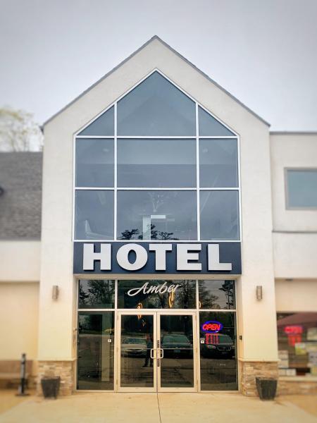 Kuvassa näkyy kohde Amber Hotel, joka sijaitsee kaupungissa Forest.
