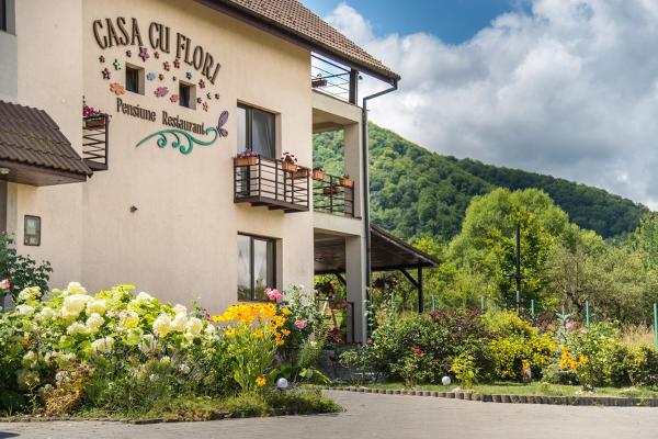 写真にはチスナディオアラ市にあるPensiunea Casa cu Floriが写っています。
