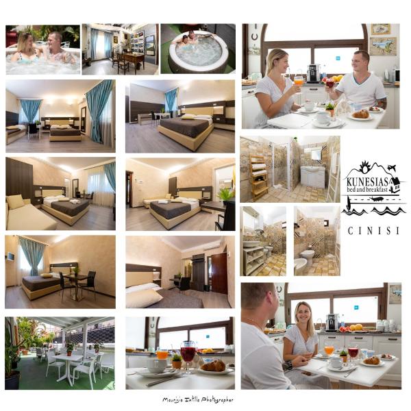 A la foto es mostra l'objecte Kunesias B&B situat a la ciutat de Cinisi.