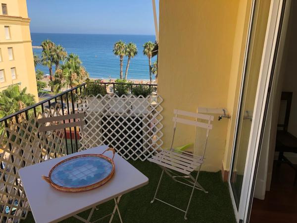 Na zdjęciu widoczny jest obiekt Apartamento Malagueta 1 Linea playa centro Malaga położony w mieście Malaga.