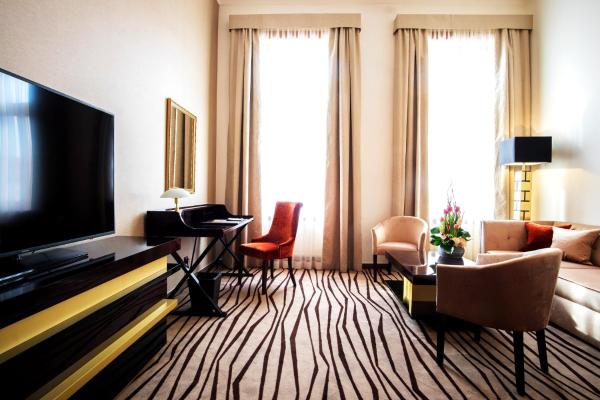 A la foto es mostra l'objecte Boutique Hotel Slávia situat a la ciutat de Kosice.