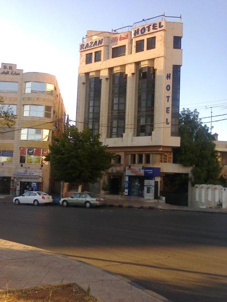 På billedet ses objektet Razan Hotel beliggende i byen Amman.