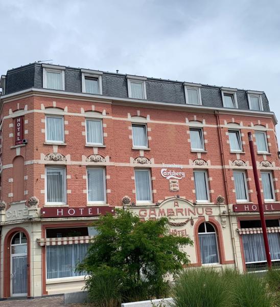 Auf dem Foto ist das Objekt Hotel du Gambrinus in der Stadt Morbecque zu sehen.