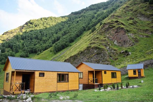 A la foto es mostra l'objecte Gergeti Woods situat a la ciutat de Kazbegi.