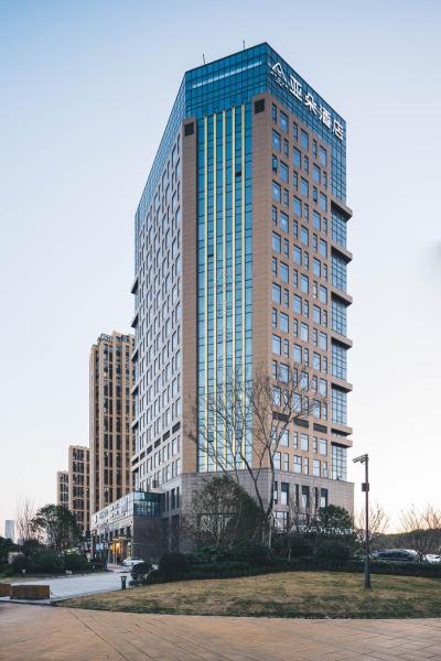 Na foto é possível ver o objeto Atour Hotel Ningbo High-tech Zone Jiangnan Road localizado na cidade de Ningbo.