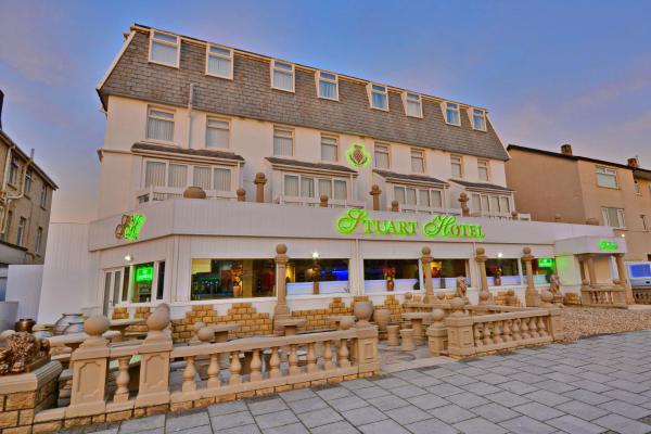 Nella foto è visibile l'oggetto Stuart hotel situato nella città di Blackpool.