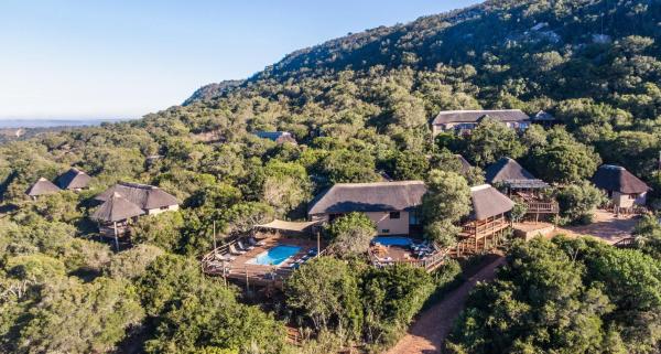 Auf dem Foto ist das Objekt Woodbury Lodge – Amakhala Game Reserve in der Stadt Sidbury zu sehen.