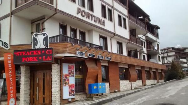 A la foto es mostra l'objecte Fortuna Apartments situat a la ciutat de Bansko.