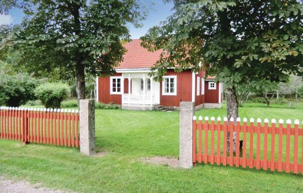 Na zdjęciu widoczny jest obiekt Holiday Home Hagen Barnebo Blomstermåla położony w mieście Abbetorp.