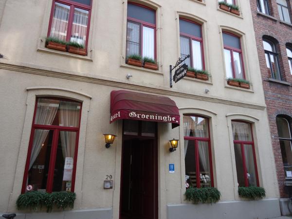 A la foto es mostra l'objecte Hotel Groeninghe situat a la ciutat de Bruges.