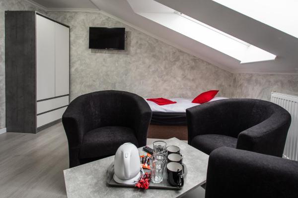 A la foto es mostra l'objecte Penzion Bardejov situat a la ciutat de Bardejov.