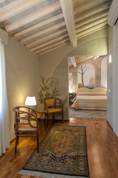 Auf dem Foto ist das Objekt Hotel Alla Corte degli Angeli in der Stadt Lucca zu sehen.