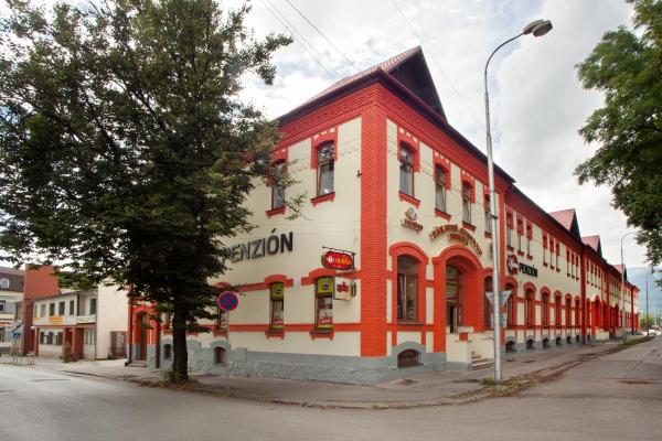 Nella foto è visibile l'oggetto Penzion Burra situato nella città di Vrútky.