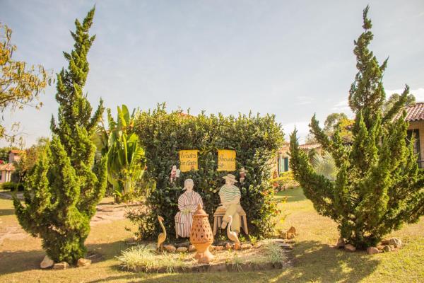Auf dem Foto ist das Objekt Verdes Em Cantos Pousada in der Stadt Carrancas zu sehen.
