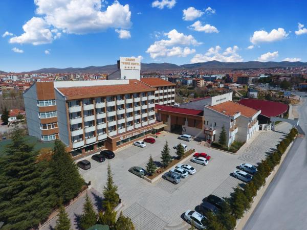 A la foto es mostra l'objecte Grand Terme Hotel situat a la ciutat de Kırsehir.