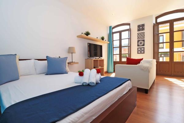 Na zdjęciu widoczny jest obiekt Del parque flats estudio lagunillas położony w mieście Malaga.
