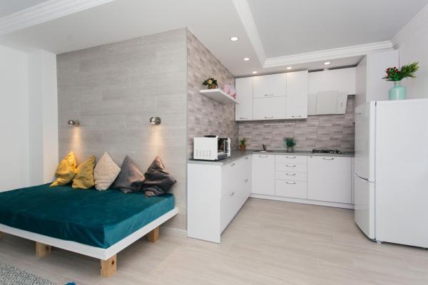 A la foto es mostra l'objecte Luxury apart-hotel New Building near Lavina situat a la ciutat de Sumy.