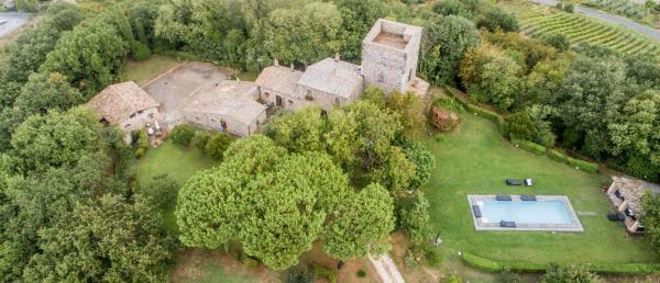 Na zdjęciu widoczny jest obiekt Antico Podere Vitiano - Luxury country house położony w mieście Viceno.