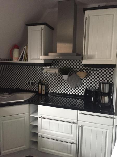 Kuvassa näkyy kohde Ferienwohnung „zur Sonne“, joka sijaitsee kaupungissa Ollendorf.