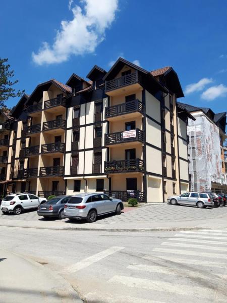 照片显示了位于Zlatibor市的MD Apartman物件。