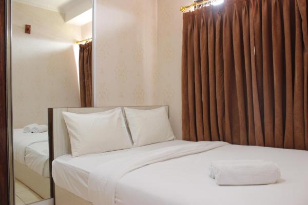 A la foto es mostra l'objecte Cozy 2BR Tamansari Panoramic Apartment By Travelio situat a la ciutat de Ujungberung.