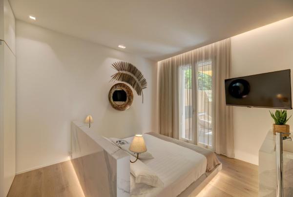 På billedet ses objektet Le Palmette Suites beliggende i byen Cagliari.