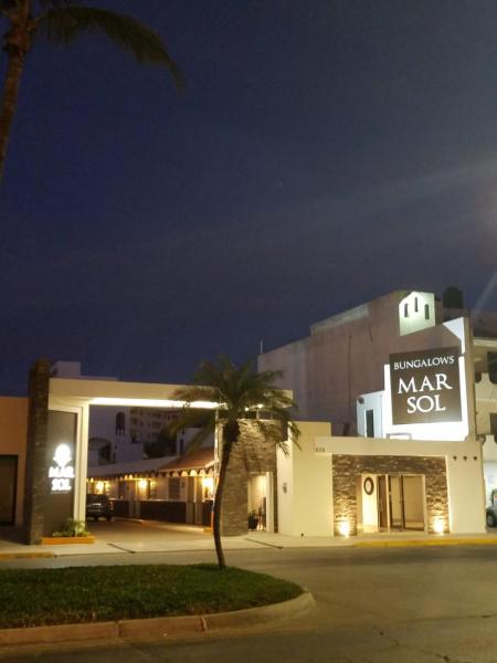 På billedet ses objektet Mar Sol Bungalows & Hotel beliggende i byen Mazatlán.