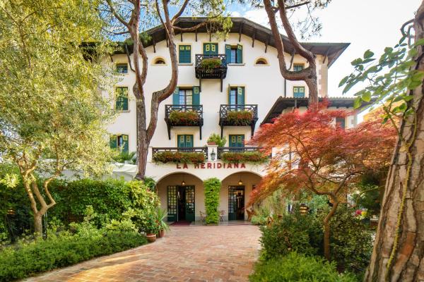 A la foto es mostra l'objecte Hotel La Meridiana situat a la ciutat de Quattro Fontane.
