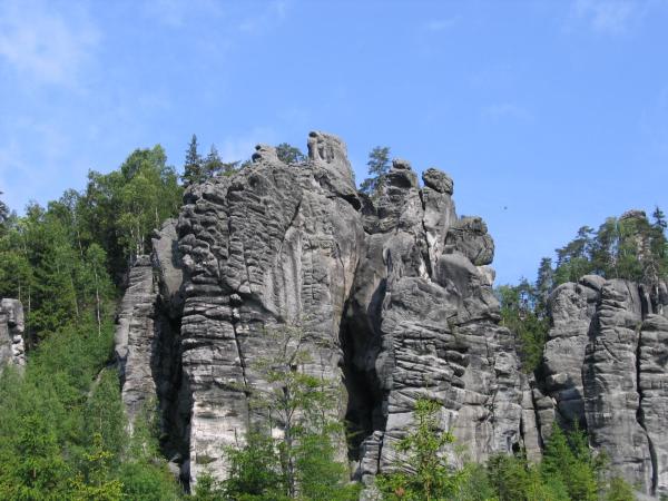 Na fotografii je vidět objekt Roubenka Javor 33 nacházející se ve městě Skalka.