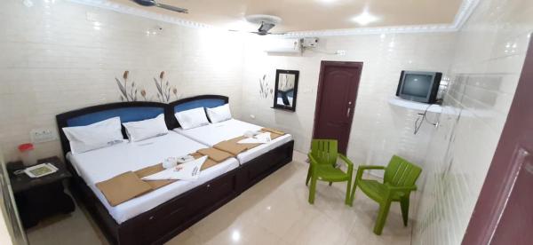 A la foto es mostra l'objecte Hotel Prakash situat a la ciutat de Rāmeswaram.