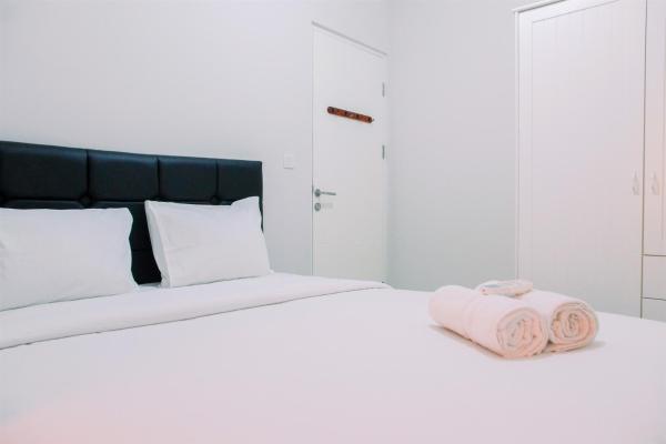 Kuvassa näkyy kohde Nice 2BR at Springlake Summarecon Bekasi Apartment By Travelio, joka sijaitsee kaupungissa Rawabugel.