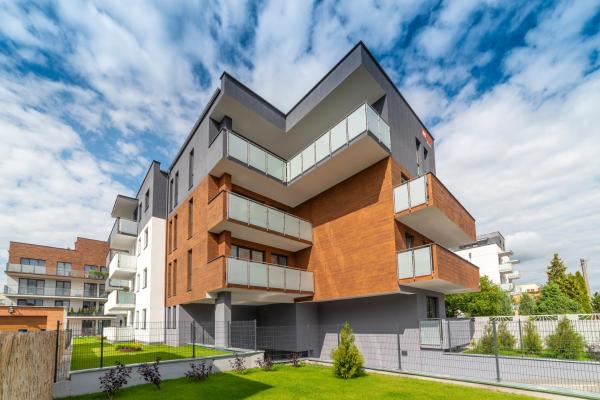 Na fotografii je vidět objekt Apartament Jaskółcza 30 nacházející se ve městě Zielonka.