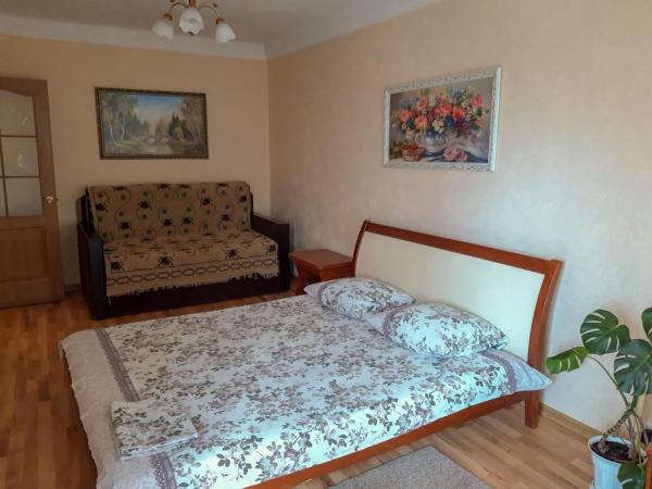 A la foto es mostra l'objecte Apartment on Livoberezna metro station situat a la ciutat de Kíev.