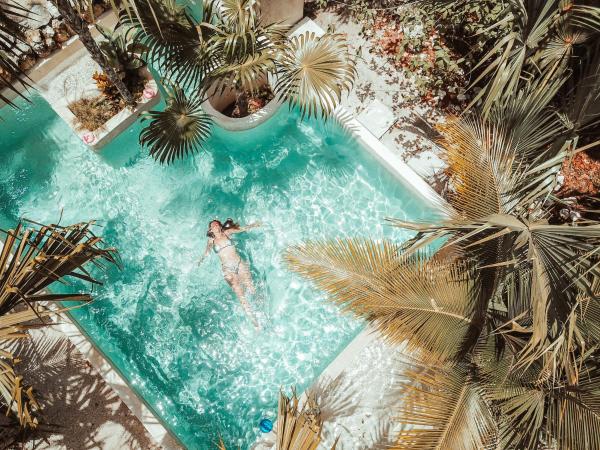 Na zdjęciu widoczny jest obiekt Hotel Buenavista Bacalar Jungle Experience położony w mieście Buenavista.