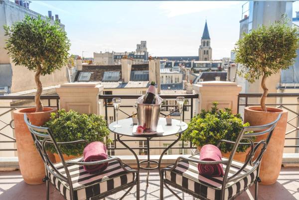 Auf dem Foto ist das Objekt L'Hôtel in der Stadt Paris zu sehen.
