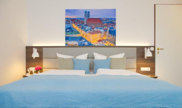 Na foto é possível ver o objeto Lizz Hotel Munich localizado na cidade de Munich.