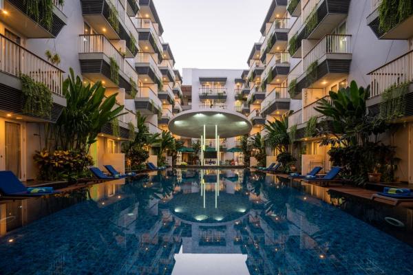 På bildet vises objektet EDEN Hotel Kuta Bali som ligger i byen Kuta.