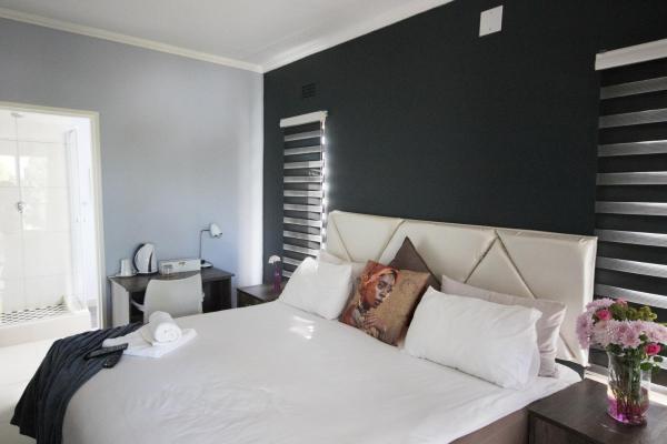 Kuvassa näkyy kohde 2 on ZK Matthews Guesthouse, joka sijaitsee kaupungissa Mthatha.