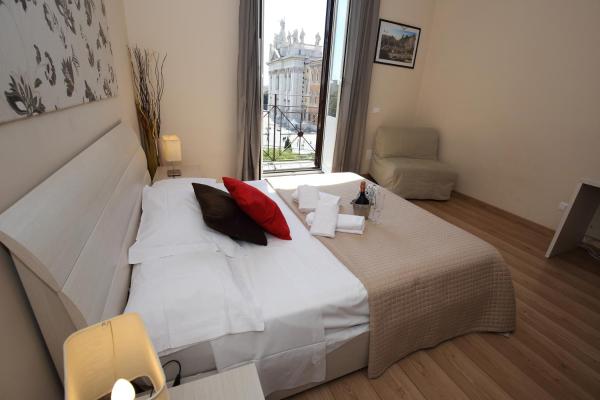 Na fotografii je vidět objekt Aria Rome Rooms nacházející se ve městě Řím.