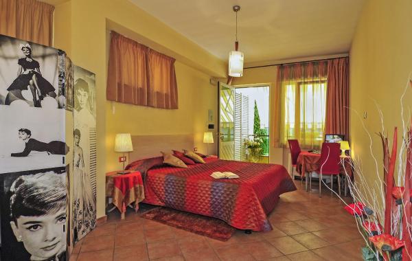Auf dem Foto ist das Objekt B&B Ai Cipressi in der Stadt Lucca zu sehen.