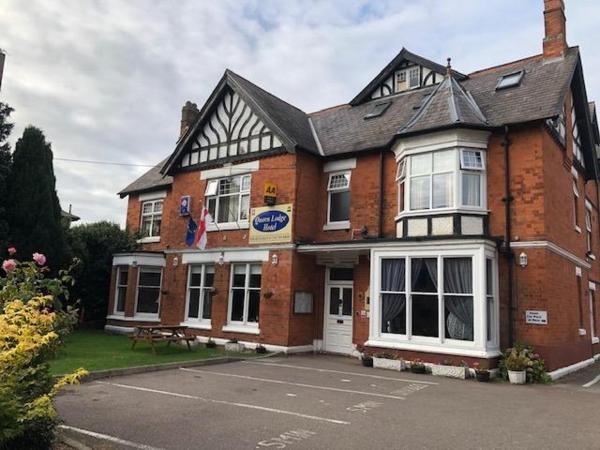 På billedet ses objektet The Quorn Lodge Hotel beliggende i byen Wartnaby.