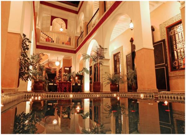 En la foto se muestra el objeto Riad La Rose D'orient ubicado en la ciudad de Marrakech.